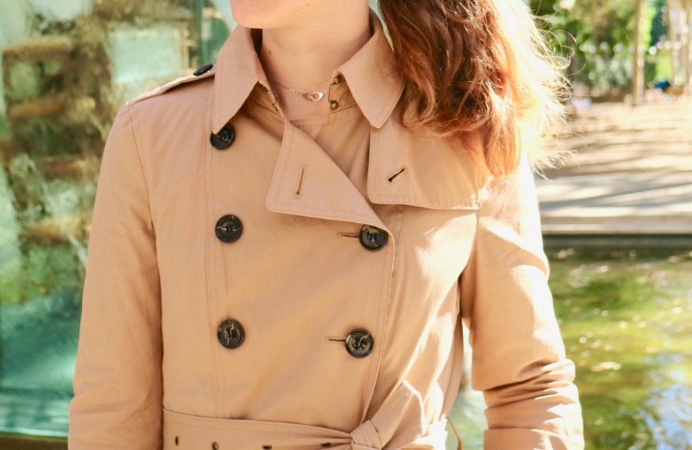 trench burberry beige